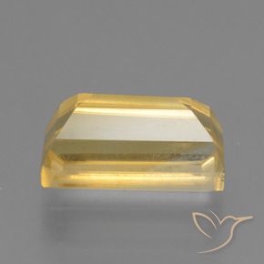 Citrino ouro médio Natural 2.10ct, baguete, VS