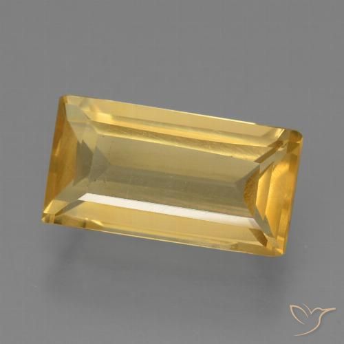 1.40ct Natural Ouro Citrino, baguete, VS