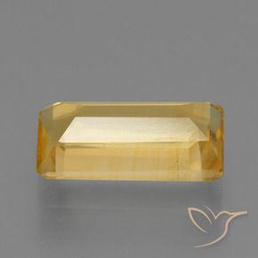 Citrino Ouro Natural 1.40ct, baguete, VS