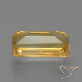 Citrino Laranja-Ouro Natural 1.79ct, baguete, VS