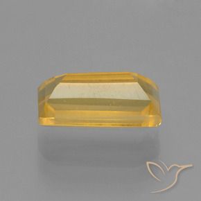 Citrino ouro brilhante Natural 1.76ct, baguete, VS