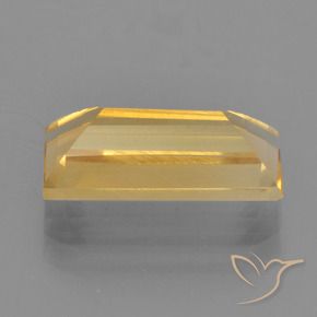 Citrino ouro brilhante Natural 2.48ct, baguete, VS