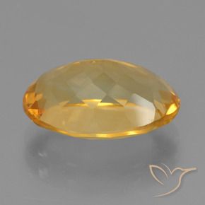 Citrino Dourado Médio-escuro Natural 4.65ct, oval, VVS-VS