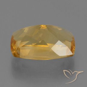 Citrino Dourado Médio-escuro Natural 3.66ct, Almofada, VVS-VS