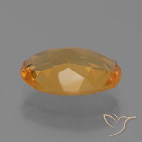 Citrino Laranja escuro Natural 1.92ct, oval, VVS-VS
