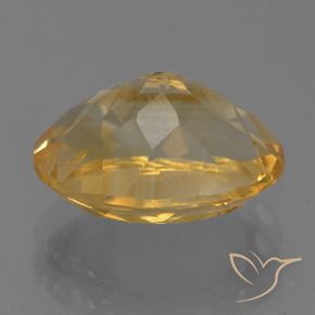Citrino Dourado Médio-claro Natural 3.58ct, oval, VVS-VS