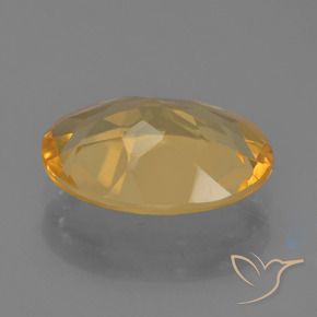 Citrino Dourado Médio-escuro Natural 2.90ct, oval, VVS-VS
