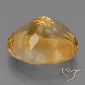 Citrino Laranja Médio Natural 6.17ct, oval, VVS-VS