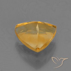 Citrino Laranja-dourado médio-claro Natural 1.55ct, Trilhão, VS