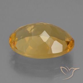 Citrino Dourado Escuro Natural 3.95ct, oval, VS