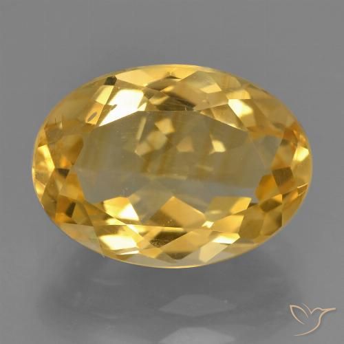 3.28ct Natural Dourado Citrino, oval, VVS-VS