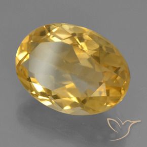 Citrino Dourado Natural 3.28ct, oval, VVS-VS