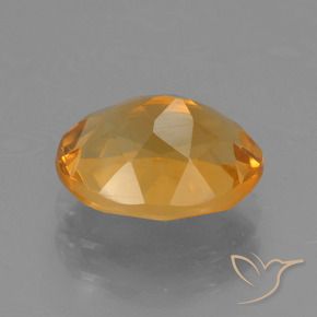 Citrino Laranja Profundo-Ouro Natural 1.97ct, oval, VS
