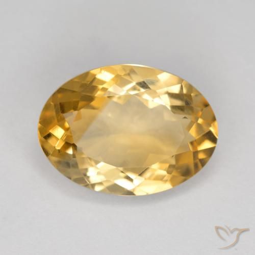 5.30ct Natural Dourado Citrino, oval, VVS-VS
