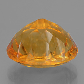 Citrino Amarelo Dourado Natural 6.41ct, Corte Oval, VS