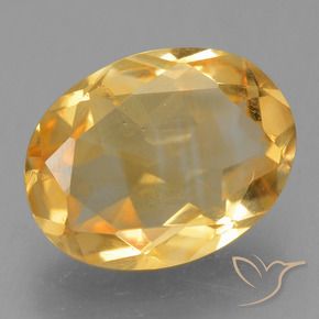 Citrino Dourado Natural 1.81ct, oval, VS