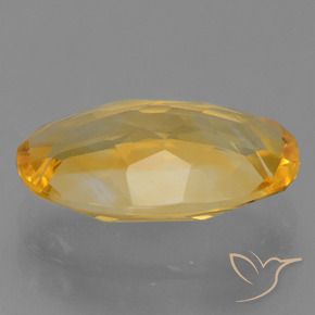 Citrino Laranja-dourado médio-claro Natural 2.70ct, oval, VS