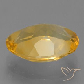 Citrino Laranja-dourado médio-claro Natural 2.63ct, oval, VVS-VS