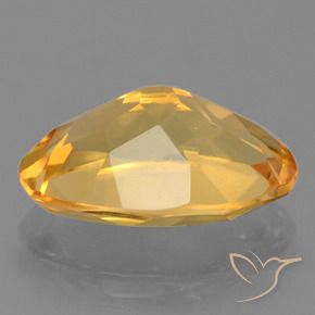 Citrino Laranja Profundo-Ouro Natural 2.42ct, oval, VVS-VS