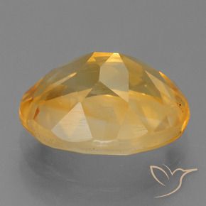 Citrino Laranja Profundo-Ouro Natural 2.78ct, oval, VS