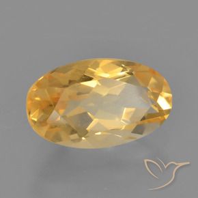 Citrino Laranja-Ouro Natural 2.13ct, oval, VVS-VS