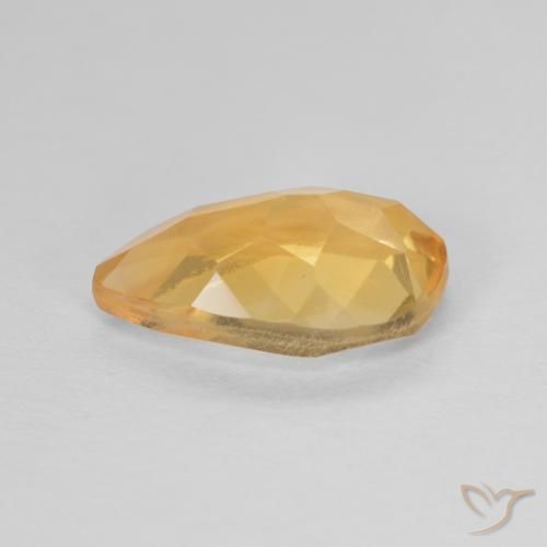 Citrino Laranja-Ouro Natural 2.17ct, Formato de pêra, VS