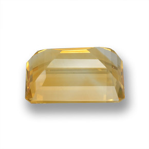Citrino ouro médio Natural 14.84ct, Corte Esmeralda, VVS-VS