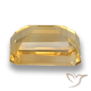Citrino Laranja-Ouro Natural 7.98ct, Corte Octógono / Esmeralda, VVS