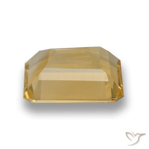 Citrino Laranja Dourada Natural 5.12ct, Almofada, VS