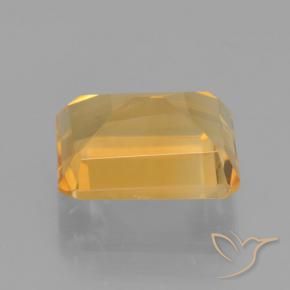 Citrino Laranja-Ouro Natural 4.53ct, Corte Octógono / Esmeralda, VS