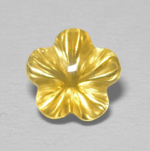 2.23ct Natural Top Ouro Citrino, Flor cortada, Transparente