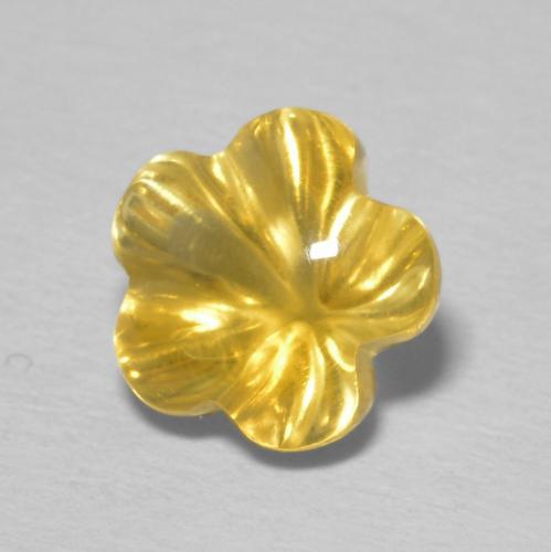 Citrino Top Ouro Natural 2.23ct, Flor cortada, Transparente