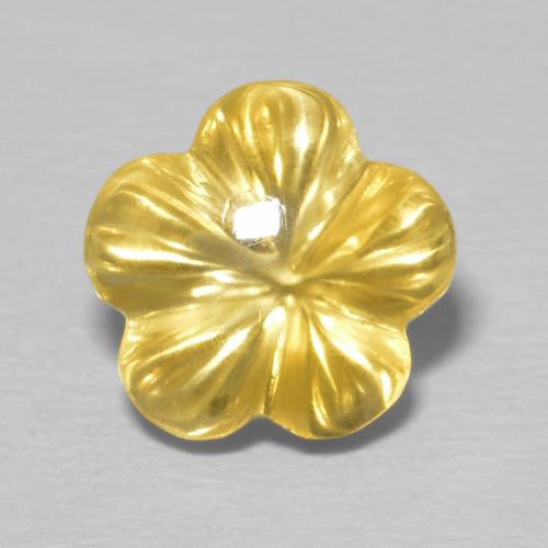 2.46ct Natural Dourado Citrino, Flor cortada, Transparente