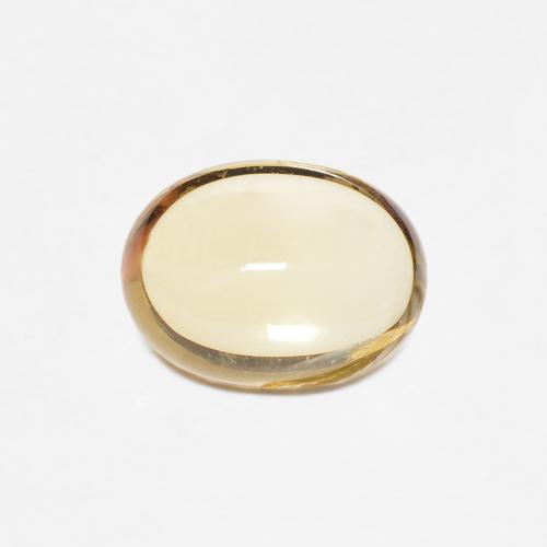 Citrino dourado natural 1,40ct, corte oval, transparente