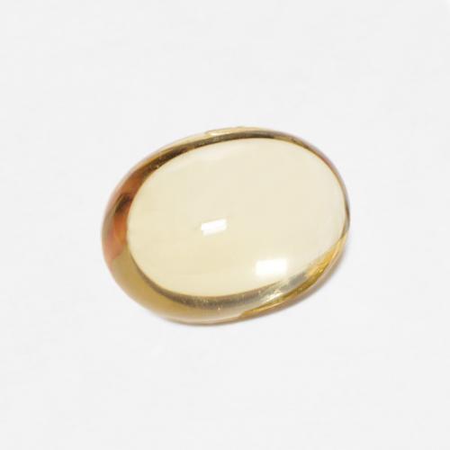Citrino dourado natural 1,40ct, corte oval, transparente