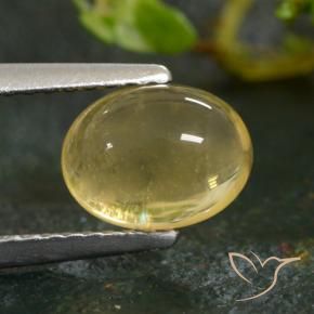 Citrino Luz amarela Natural 1.39ct, oval, Transparente