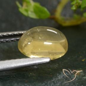 Citrino Luz amarela Natural 1.39ct, oval, Transparente