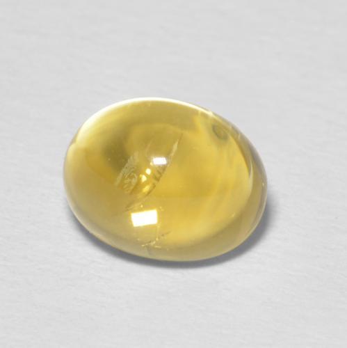 1.86ct Natural Amarelo Dourado Claro Citrino, oval, Transparente