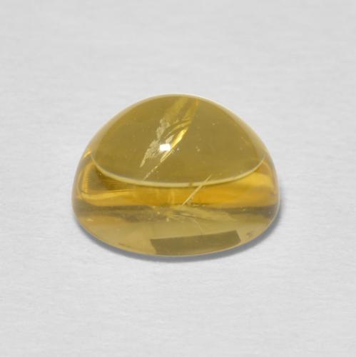 Citrino Amarelo Dourado Claro Natural 1.86ct, oval, Transparente