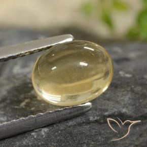 Citrino Amarelo Dourado Claro Natural 1.95ct, oval, Transparente