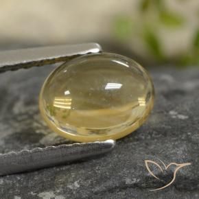 Citrino Luz Dourada Natural 1.30ct, oval, Transparente
