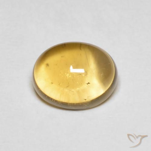 2.11ct Natural Luz amarela Citrino, oval, Transparente