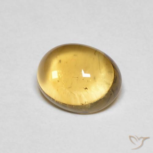 Citrino Luz amarela Natural 2.11ct, oval, Transparente