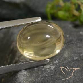Citrino Luz Dourada Natural 2.52ct, oval, Transparente