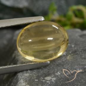 Citrino Luz amarela Natural 2.23ct, oval, Transparente