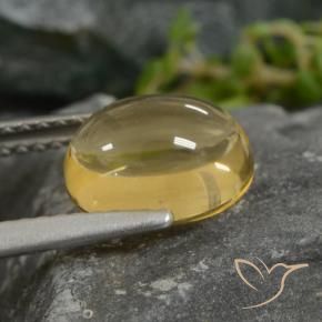 Citrino Luz amarela Natural 2.23ct, oval, Transparente