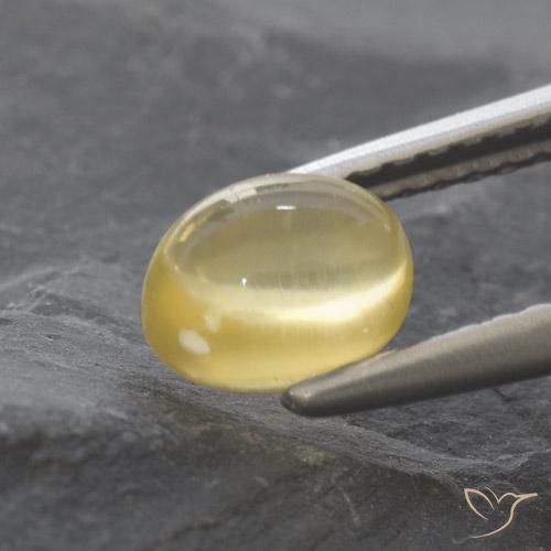 Citrino Luz amarela Natural 1.16ct, oval, Transparente