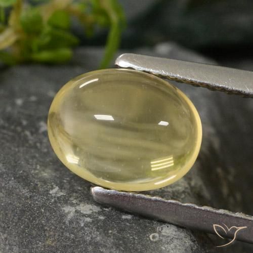 Citrino Luz amarela Natural 1.61ct, oval, Transparente
