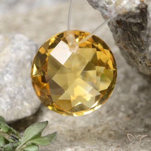 4.53ct Natural Ouro Citrino, Redondo, VVS