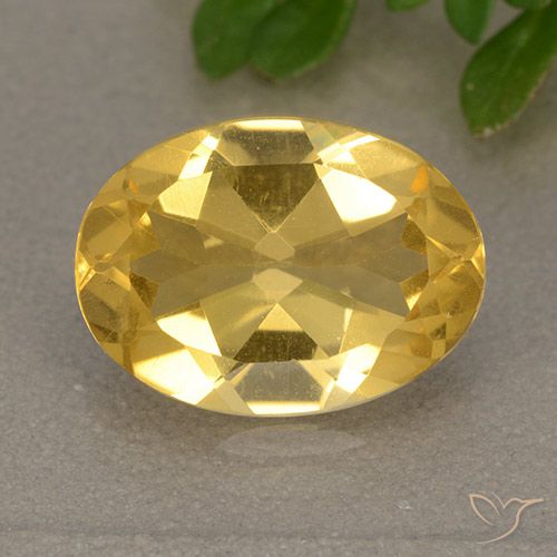 4.15ct Natural ouro brilhante Citrino, oval, VVS-VS